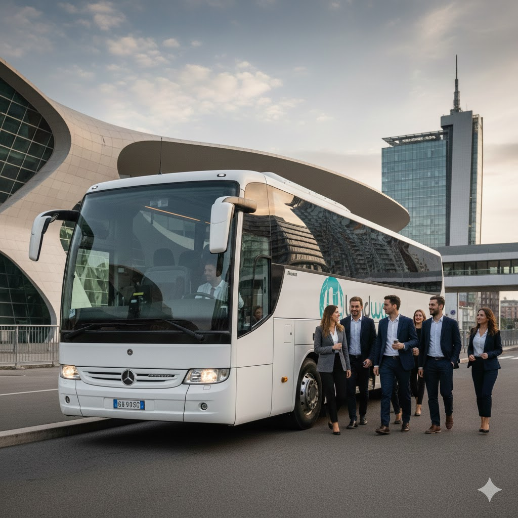 Servizio navetta per convention e congressi a Milano
